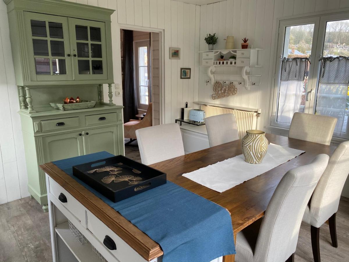 Cottage Familial Avec Jardin - 200M De La Plage Yport Exterior foto